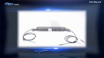 FBG KOREA Promotion Video - FBG sensors