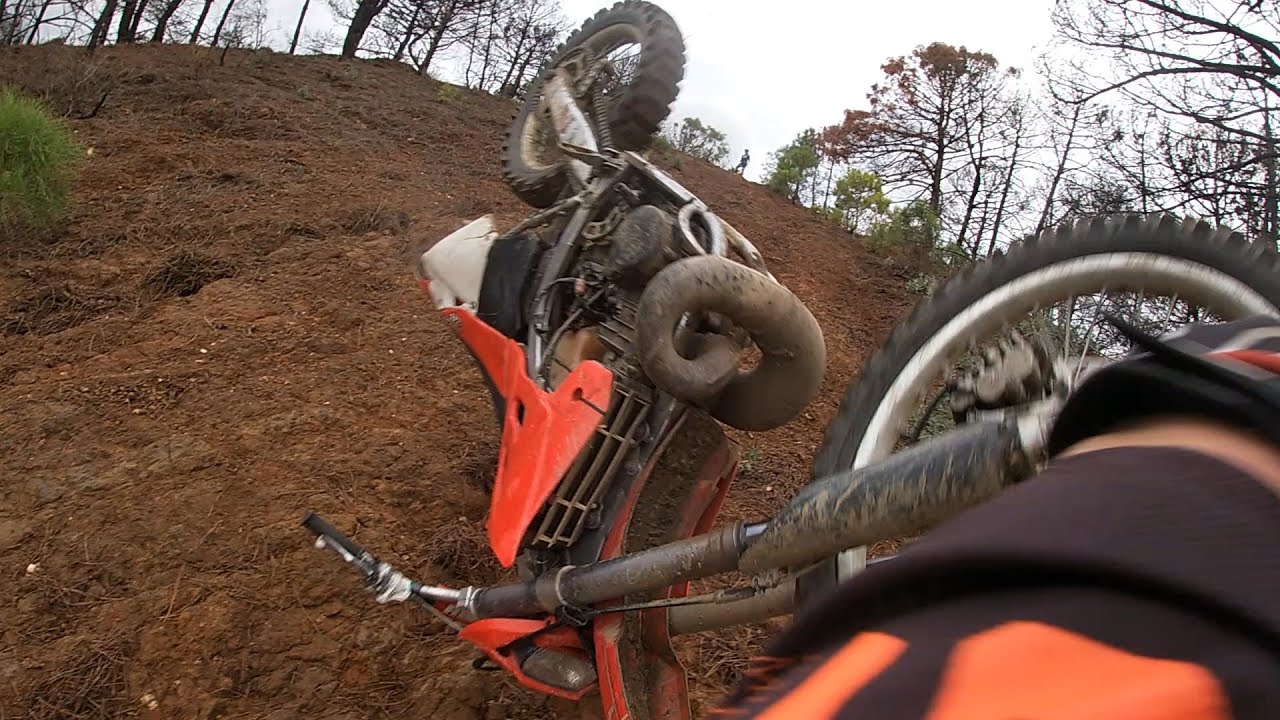 ENDURO CON LOS CHAVALES SALE MAL
