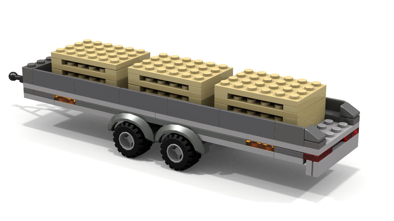 Mængde af Neuropati slank Custom LEGO City Palette Trailer MOC Instructions - YouTube