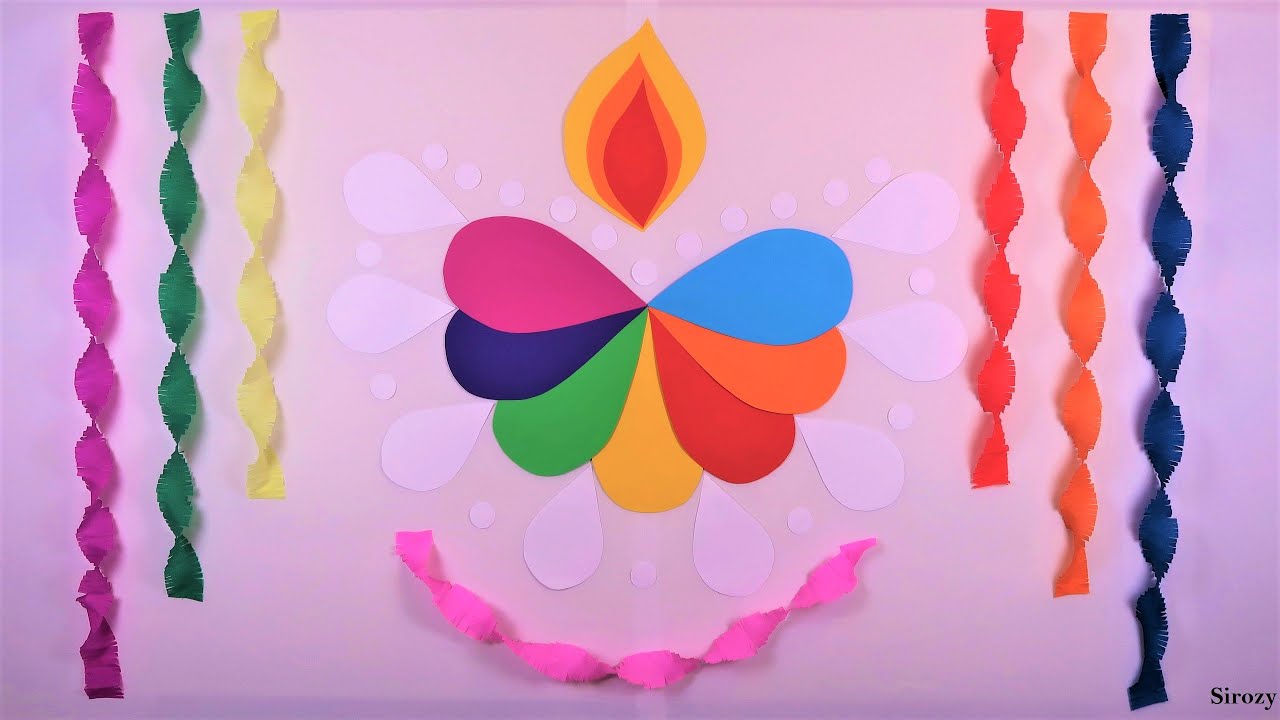 NEW Diwali Decoration Ideas At Home | Diwali 2022 | Diwali Backdrop For  Party - YouTube
