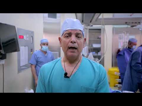معالي الدكتور سعد جابر يتحدث عن عمليات القلب المفتوح أثناء تواجده في مستشفى الاستقلال