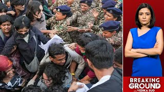 Download Lagu India Gate Protest | Chilli Spray To 'Hidma' Slogans: What Happened At Delhi's Toxic Air Protest MP3