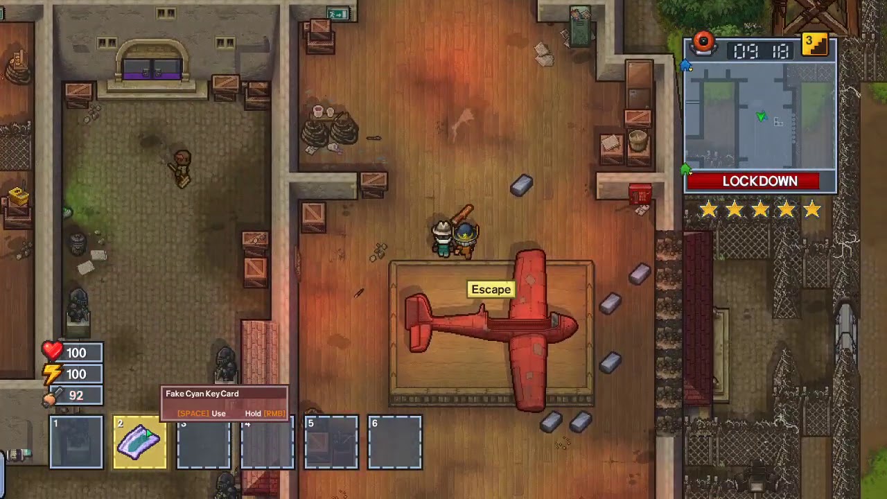 The Escapists 2 KAPOW Camp Glide to Victory [Lockdown Triggered] YouTube