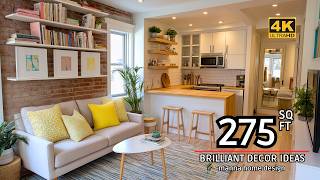 Small NYC Apartment Tour | 275 Sq Ft of Pure Design Genius Small NYC Apartment Tour | 275 Sq Ft of Pure Design Genius