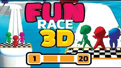 Fun Race 3d 🔥Level 1-10 Gameplay Part 1 IOS Android Games🔥