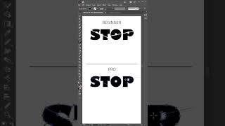 Beginner vs Pro in Adobe Illustrator ⚔️ #IllustratorTutorial #BeginnerVsPro #IllustratorSkills