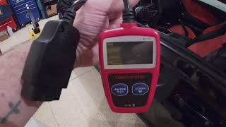 How long to pull codes Check Engine Light on MIL MS309 Autel - Walmart -Harbor Freight Code Reader