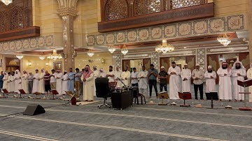 (الله يبدؤا الخلق ) صلاة العشاء سورة الروم - عبدالله بدر - مسجد مبارك الصباح الكويت 30-6-2023