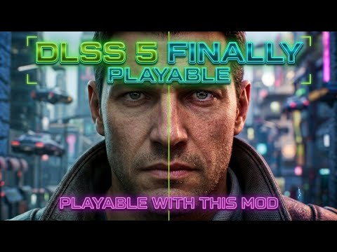 DLSS 5 IS NOW PLAYABLE ON LOW END GPUS WITH THIS PARTICULAR MOD