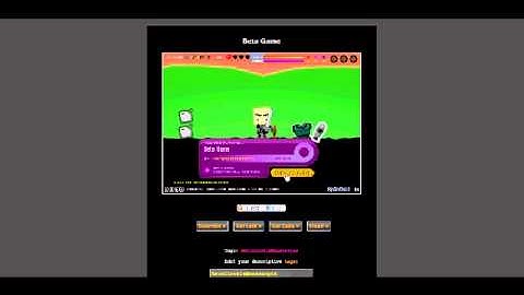 My 1st Sploder Game And Sploder Account.