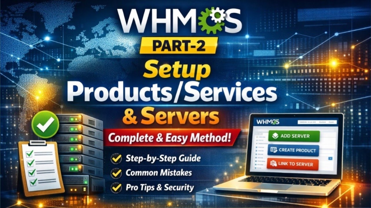 WHMCS Full Setup 2026 | Part 2 | Reseller Hosting | How to Setup WHMCS ...