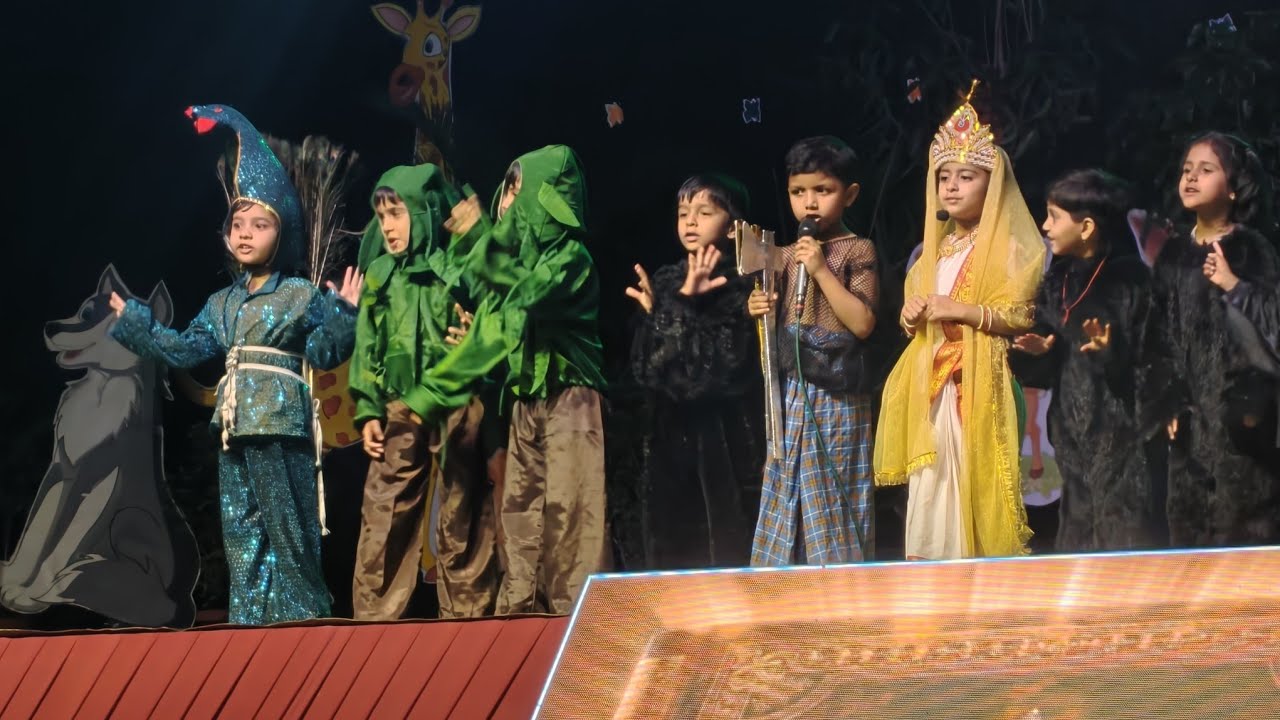 Honest woodcutter story by Eshal and her friends  @oxfordinternationalschooln7993#annualday #2026❤️