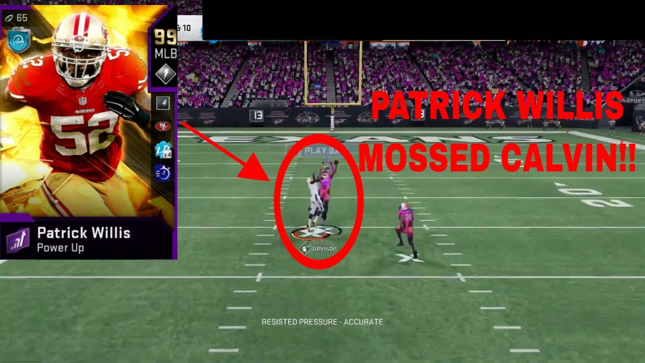 99 PATRICK WILLIS = BEST USER IN MADDEN! MADDEN 20 ULTIMATE TEAM GAME PLAY!