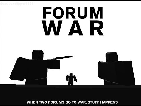 Roblox Forum War Teaser Youtube - roblox forum war teaser