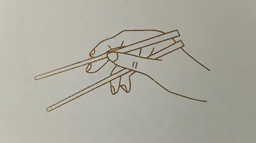 What should you not do with chopsticks?