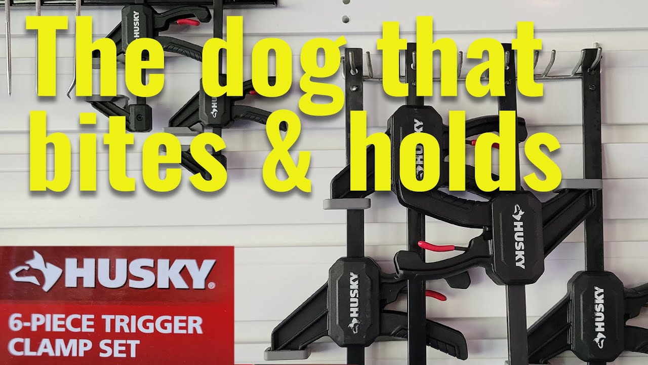 HUSKY Trigger Clamp Set #1007 694 992 - YouTube