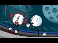 Henry Stickman and Charles chased by King Impostor ship Ep 9 - Airship vs King Impostor Animation