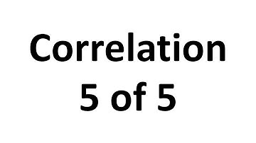 Correlation 5 of 5