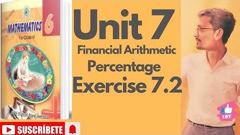 percentage Questions Based for Examination  Unit 7 |Exercise 7.2 Class 6 Math Sindh text book board