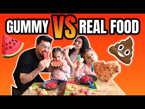 GUMMY VS REAL