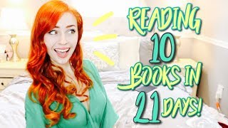 READING 10 BOOKS IN 21 DAYS!