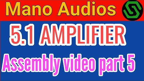 How To Make a 5.1 Hometheater Amplifier Bluetooth STK 4191 TDA2030x5 Full Explained  simple