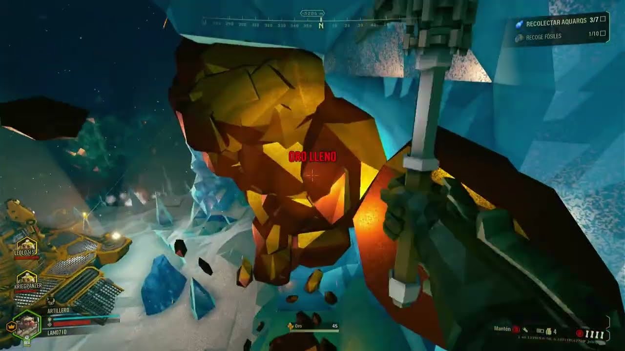 Deep Rock Galactic - Enanos mineros.