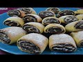 ТРУБОЧКИ С Маком или МИНИ РУЛЕТИКИ С  СОЧНОЙ МАКОВОЙ НАЧИНКОЙ❤️😍