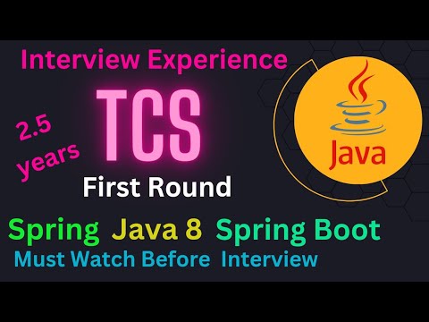 Java Backend Interview || Java Interview TCS || Java Interview ...