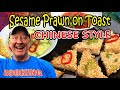 Chinese Food ~ Sesame Prawn on Toast. Chinese meals made easy with Geoff Carter.