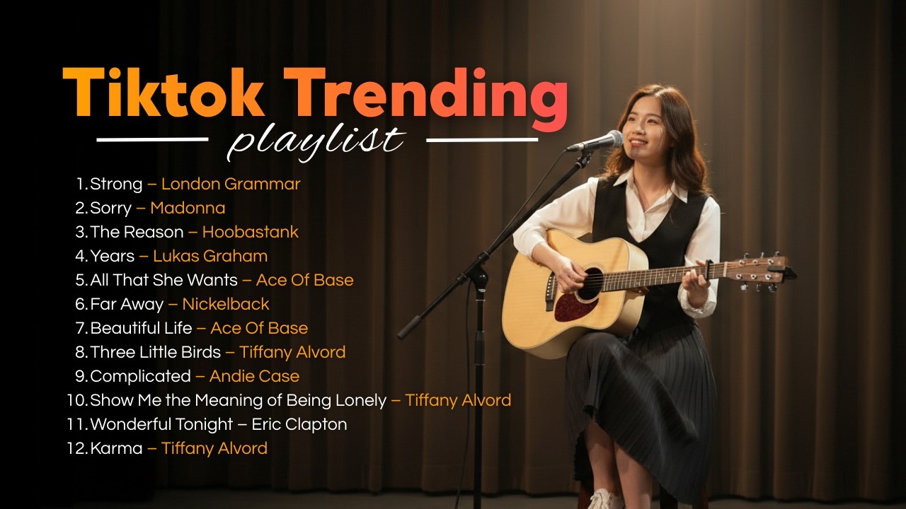 🎧🔥 Top Acoustic Hits 2026 | Viral TikTok Mix - Strong, Sorry, The Reason, Years,  All That She Wants