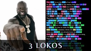 Shaquille O'Neal on 3 Lokos | Rhymes Highlighted