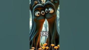 Trees have a hidden network! #trees #nature #funfact