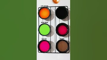 Guess the mixed colors330 (easy to hard) #colormixing #paintmixing #guessthecolor