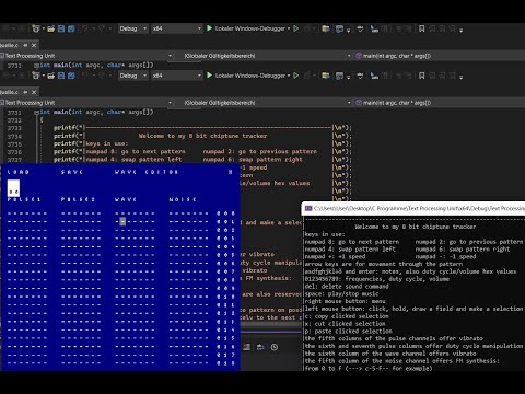 Coding a music tracker in C from scratch | PART XVI | Delete pattern function