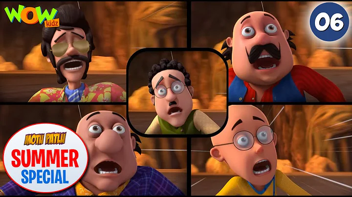 Motu Ki Gang Par Huva Attack | Motu Patlu Summer Special | 06 | Season 13 | Motu Patlu | #spot