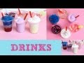 Thirsty? - How To Make Mini Drinks & Ice Cream With Resin & Silicone - Tutorial