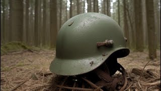 Helme, Ausrüstung, Abzeichen | Schatzsuche mit dem Metalldetektor, auf den Spuren der Wehrmacht 1944