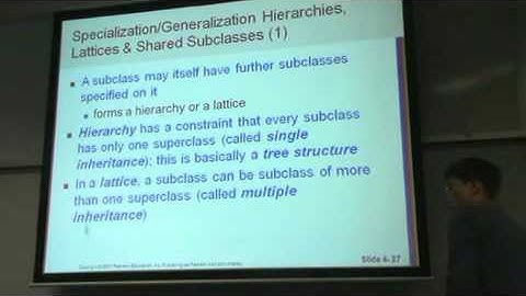 CH8 Part(3)  Enhanced Entity Relationship EER