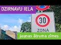 Dzirnavu iela - Jaunas ātruma zīmes