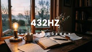 432Hz Creative Writing | Deep Flow for Writers — Pure Frequency Session