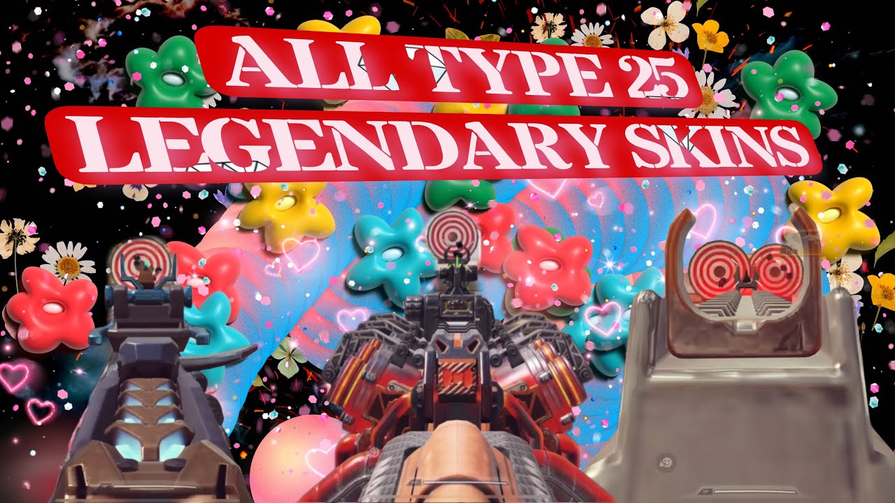 All TYPE 25 LEGENDARY SKINS COMPARISON || 🟡CALL OF DUTY MOBILE 🟡|| 🇮🇳RahulAwesomeYT🇮🇳