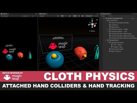 magic-leap-development---attached-hand-sphere-colliders-and-real-time-cloth-collision-simulations