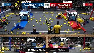 Final 1 - FIRST Championship - FIRST Robotics Competition - Milstein Division
