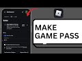 How to Make a Game Pass in Roblox Mobile in 2025 – Step by Step Guide