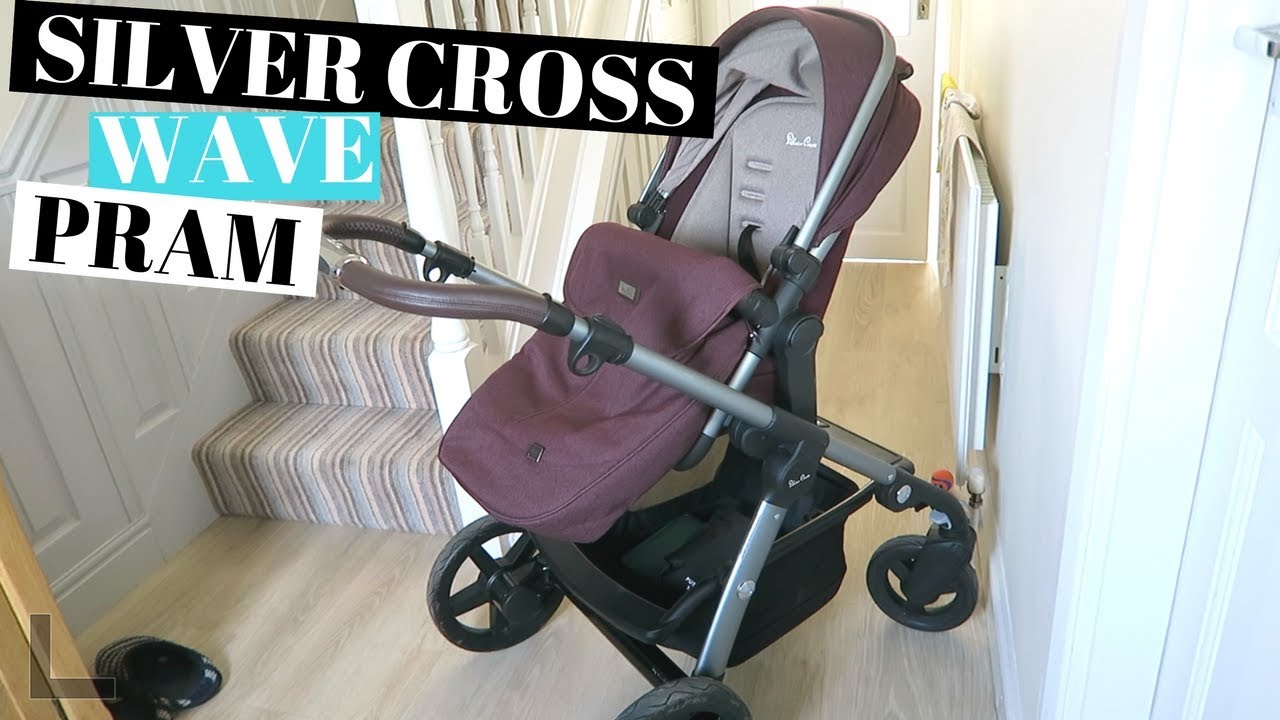 silver cross wave pram and pushchair