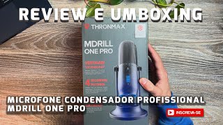 UMBOXING E REVIEW - MICROFONE PROFISSIONAL - MDRILL ONE PRO - MICROFONE CONDENSADOR