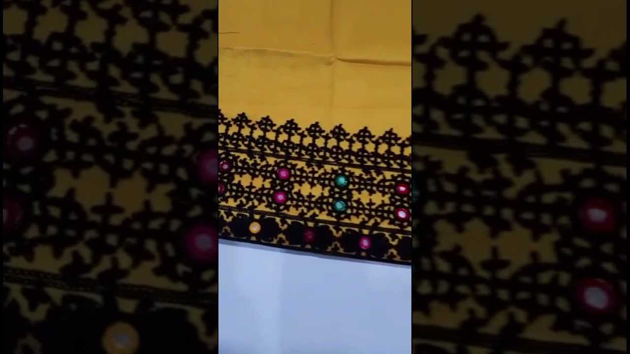 Fancy Susi Staple Winter Stuff Sindhi Hurmucha Design Gala Daman Sitara Embroidered Dress HL211110