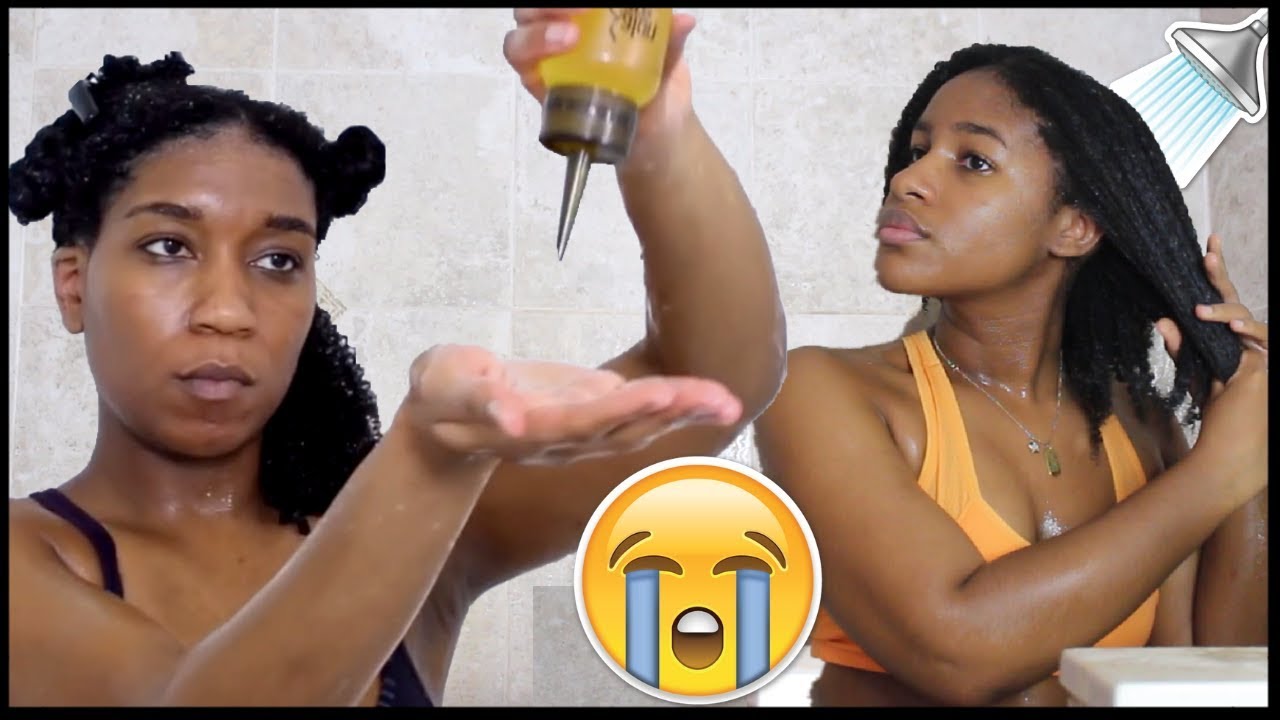 I TRIED FOLLOWING A NAPTURAL85 HAIR WASH ROUTINE! YouTube