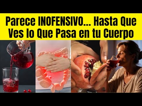 Tomar Jugo de GRANADA Todos los Días Parece Inofensivo… Hasta Que Ves lo Que Pasa en el Cuerpo